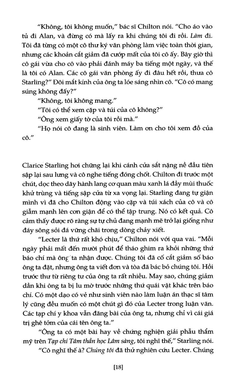 Sự Im Lặng Của Bầy Cừu (Tái Bản)
