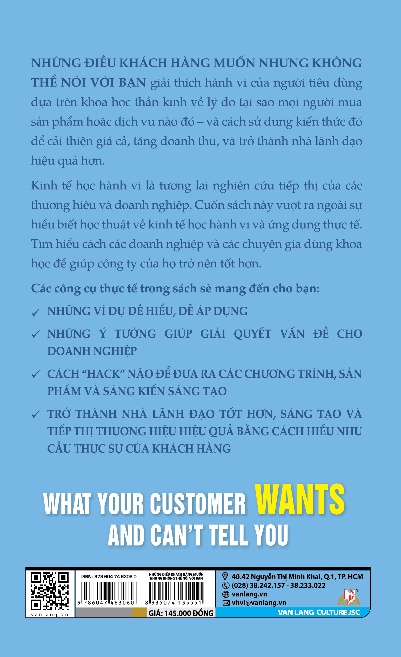 Những Điều Khách Hàng Muốn Nhưng Không Thể Nói Với Bạn - Vanlangbooks