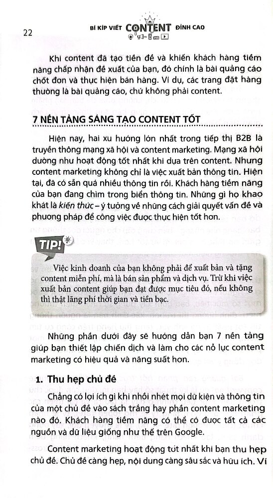 Bí Kíp Viết Content Đỉnh Cao - VL