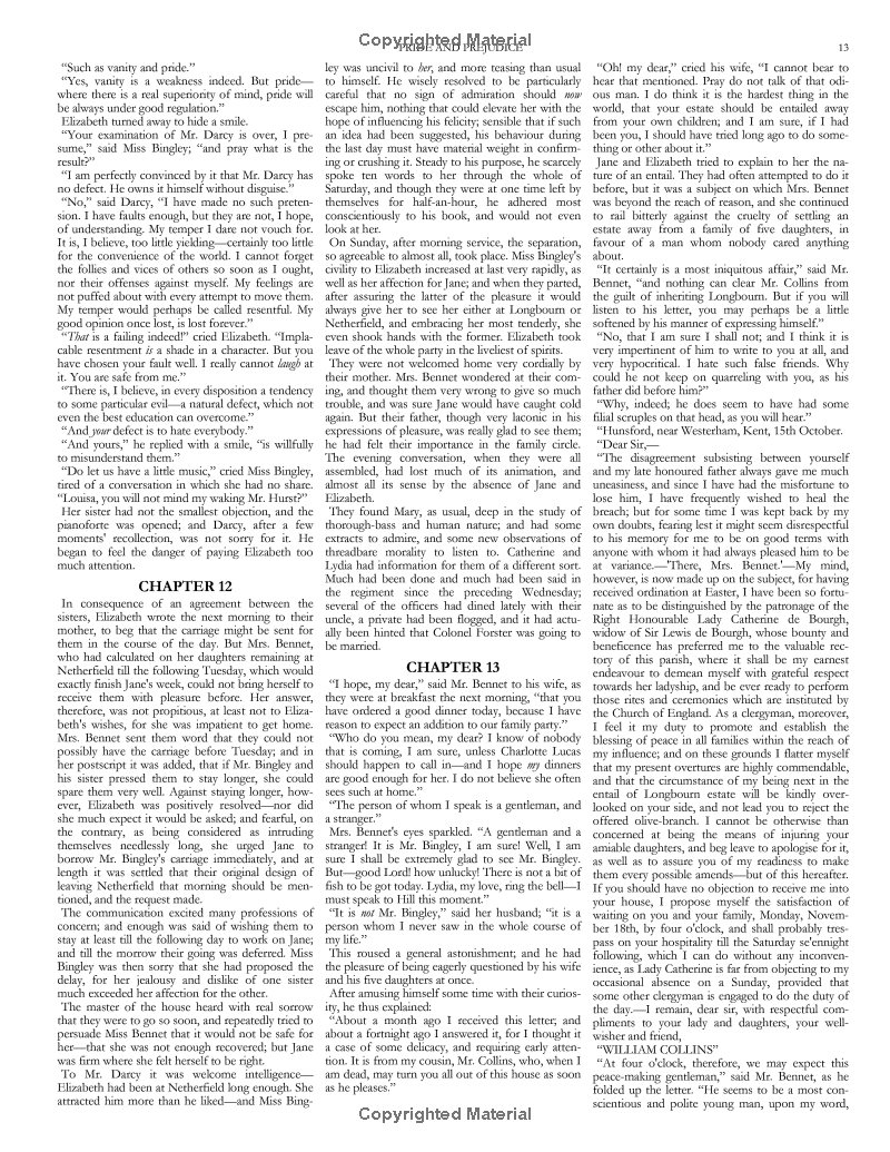 Pride and Prejudice - Vintage