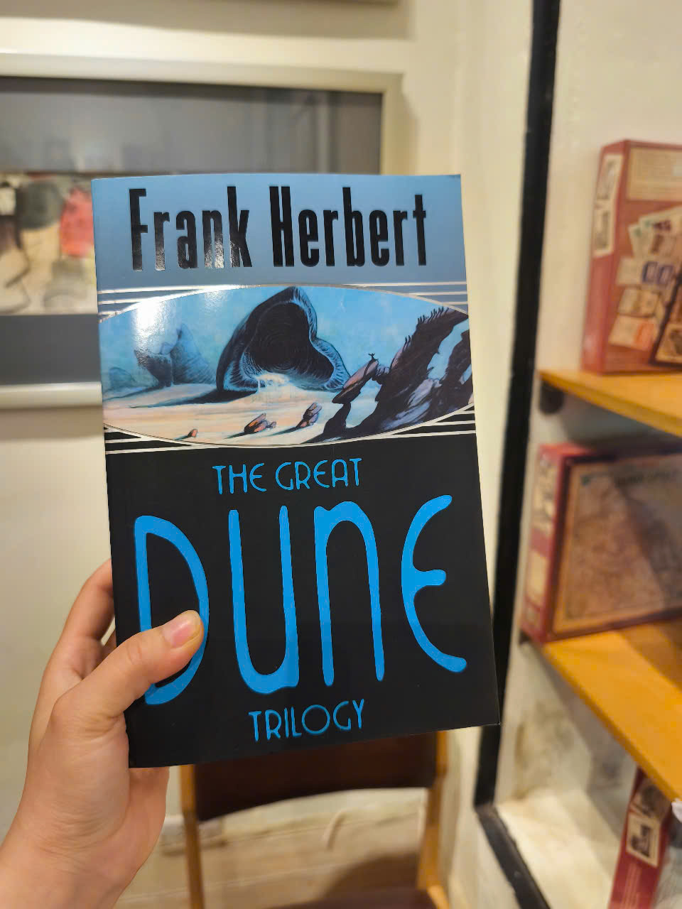 Sách - The Great Dune Trilogy: Dune, Dune Messiah, Children of Dune (Dune sequence, 1-3) by Frank Herbert/Science Fiction Triology