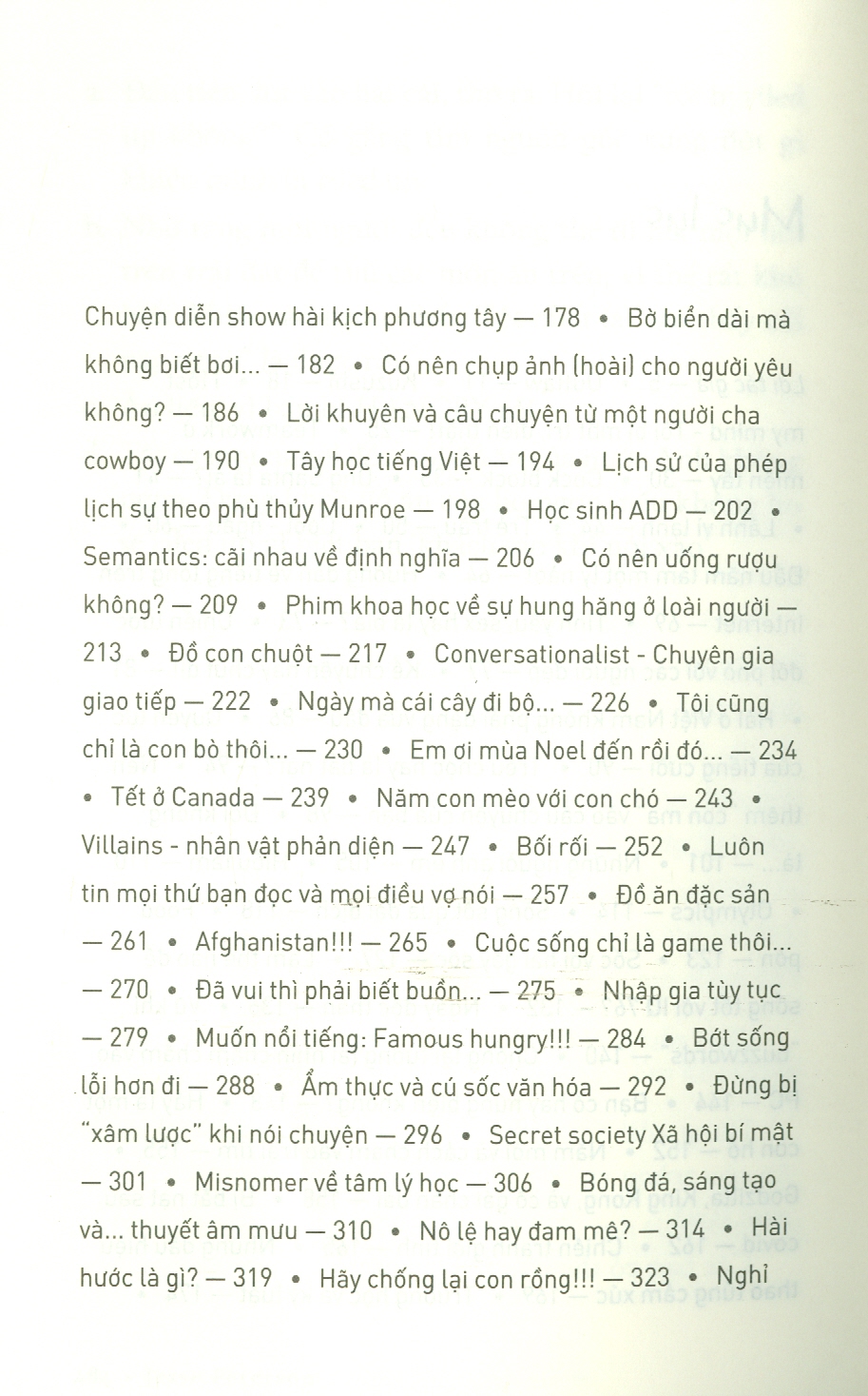 Bi Hài Kịch - Sắc Màu Làm Nên Cuộc Sống (Truyện Trào Phúng)