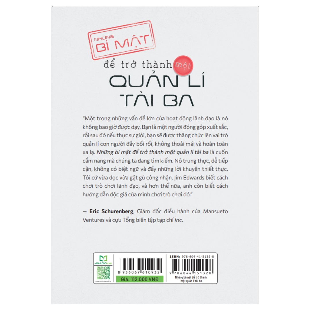 Những Bí Mật Để Trở Thành Một Quản Lí Tài Ba
