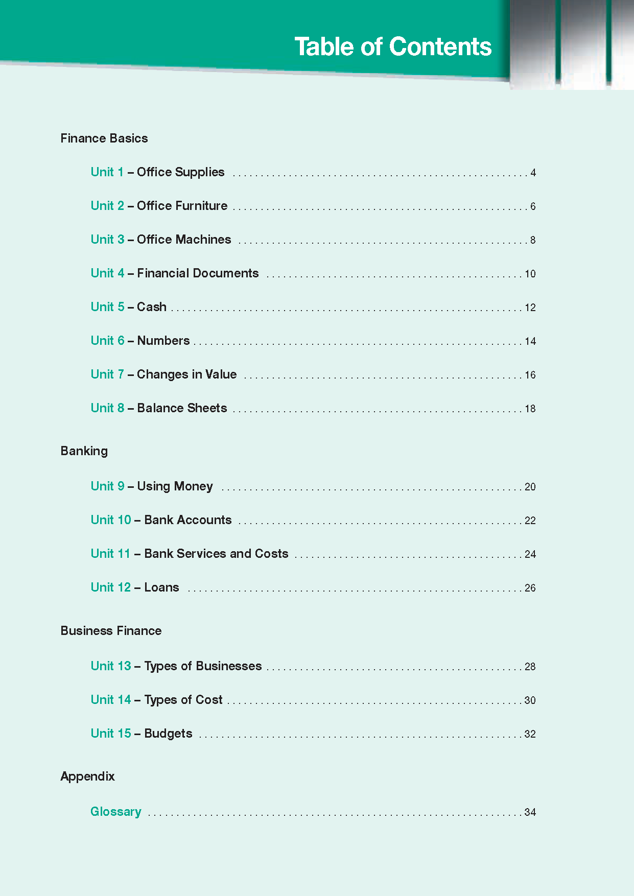 Career Paths Finance (Esp) Student