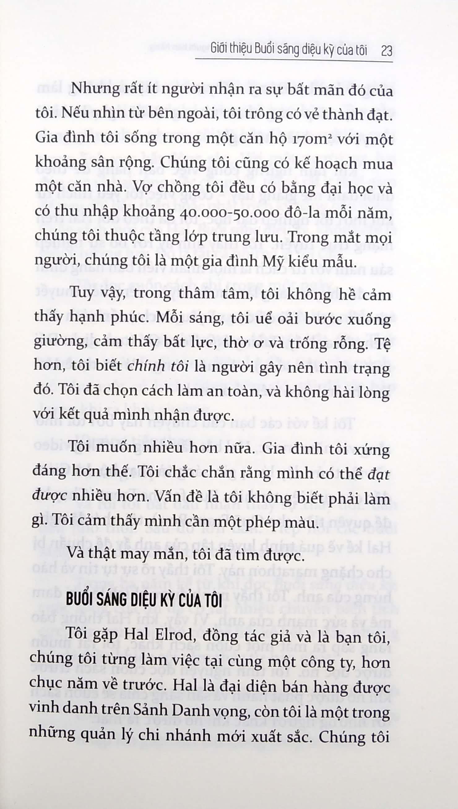 Buổi Sáng Diệu Kỳ Dành Cho Người Bán Hàng