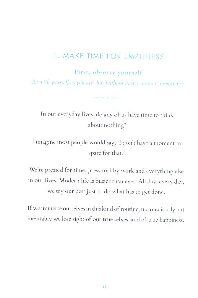 Zen: The Art Of Simple Living