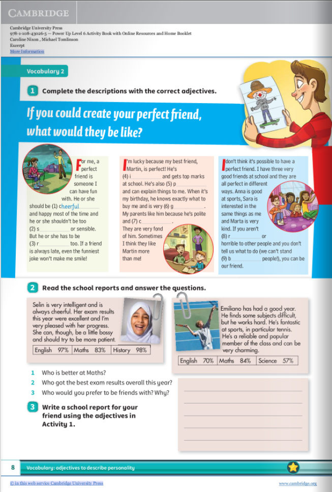 Power Up Level 6 Activity Book With Online Resources And Home Booklet