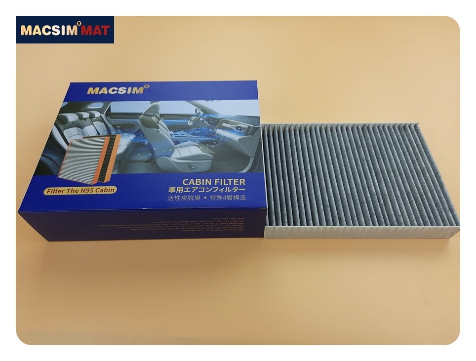 Lọc gió điều hòa cao cấp Macsim N95 cho xe Creta: 2015-2024 Mã 2336a1 (226 × 201 × 17 mm)