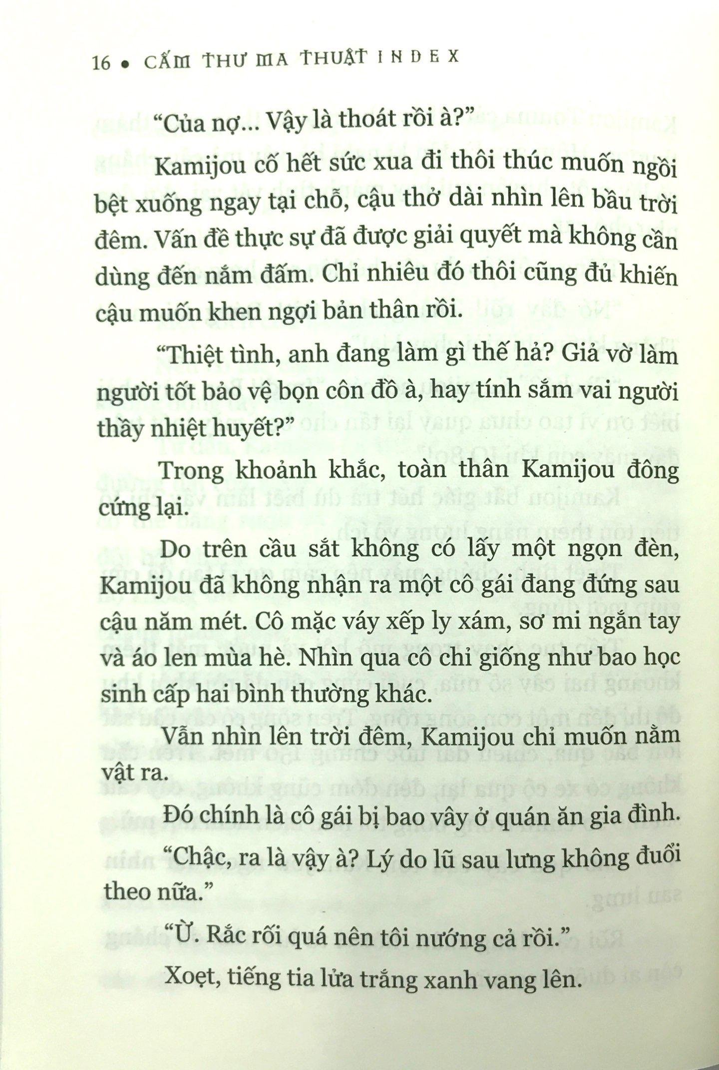 Cấm Thư Ma Thuật Index (Tập 1)