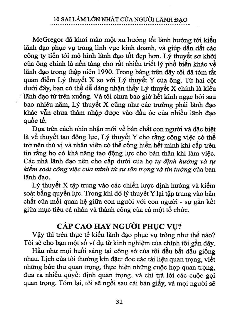 10 Sai Lầm Lớn Nhất Của Người Lãnh Đạo
