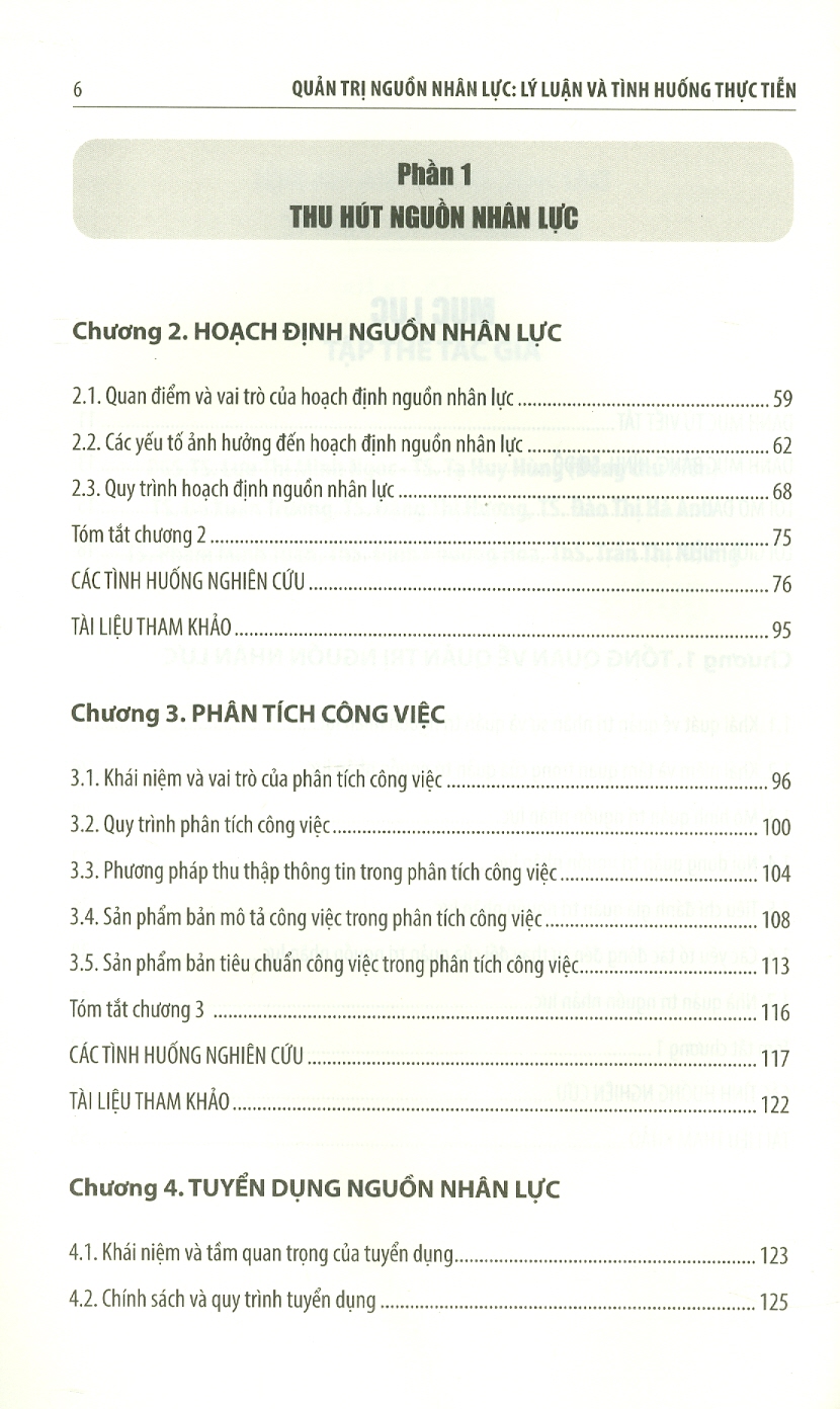 Quản Trị Nguồn Nhân Lực - Lý Luận Và Tình Huống Thực Tiễn (Sách chuyên khảo)