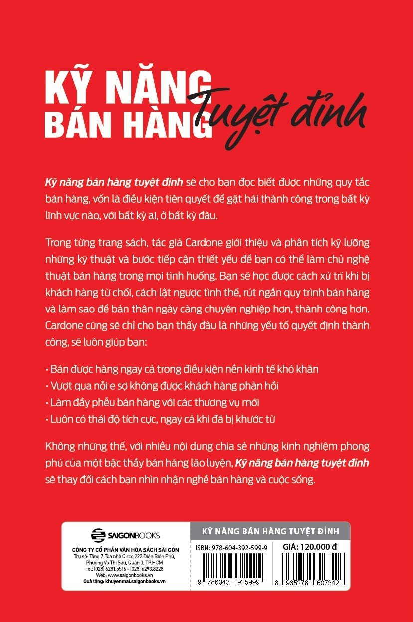 Kỹ Năng Bán Hàng Tuyệt Đỉnh