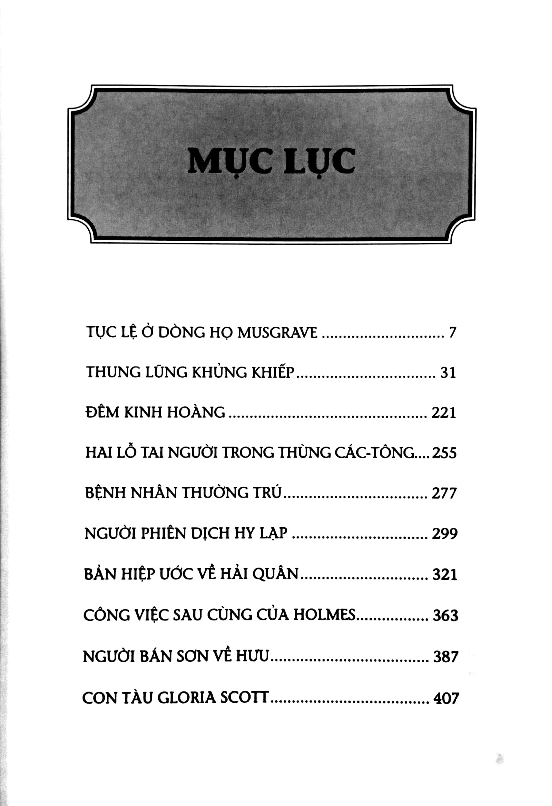 Sherlock Holmes - Công Việc Sau Cùng Của Holmes