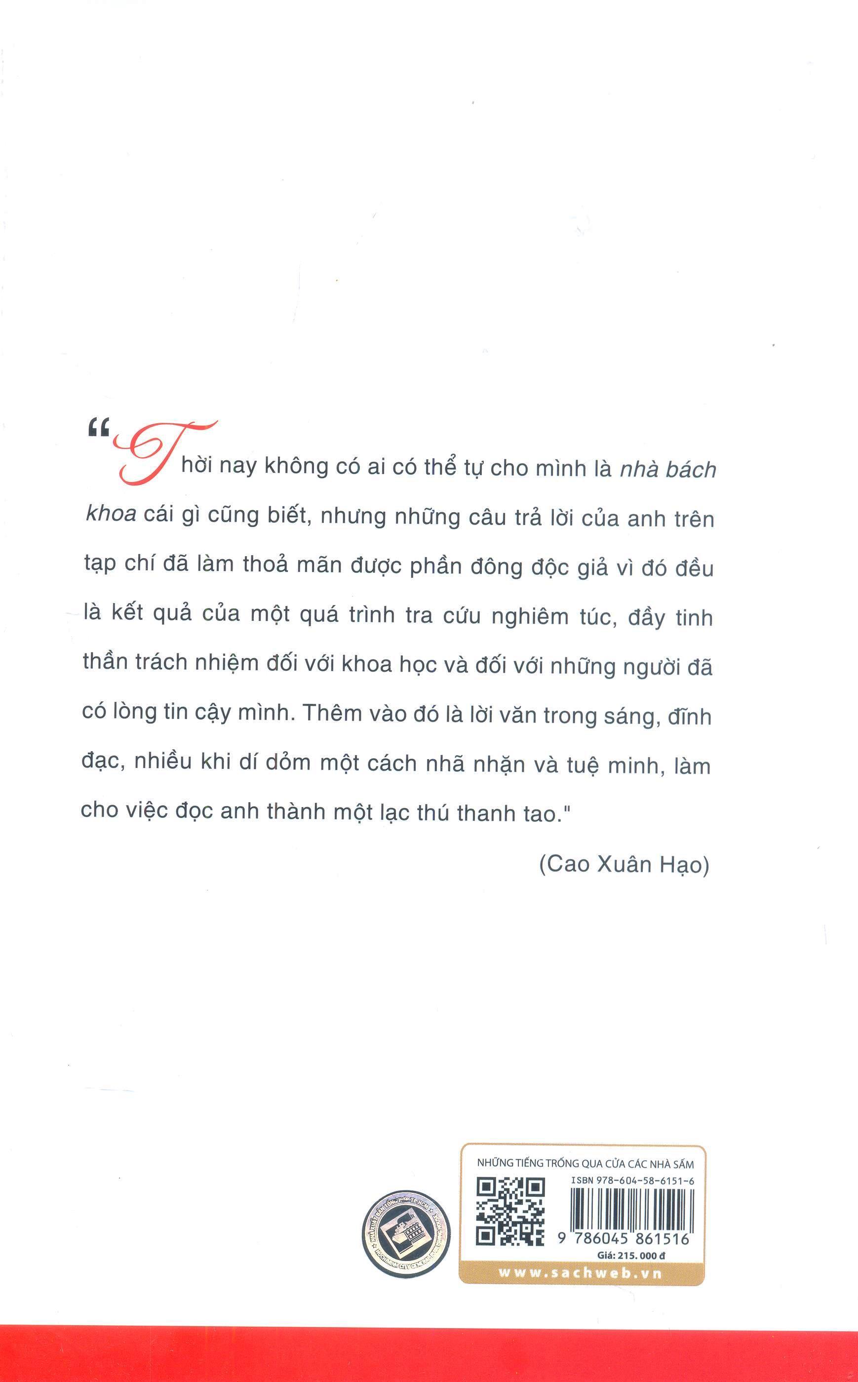 Những Tiếng Trống Qua Cửa Các Nhà Sấm