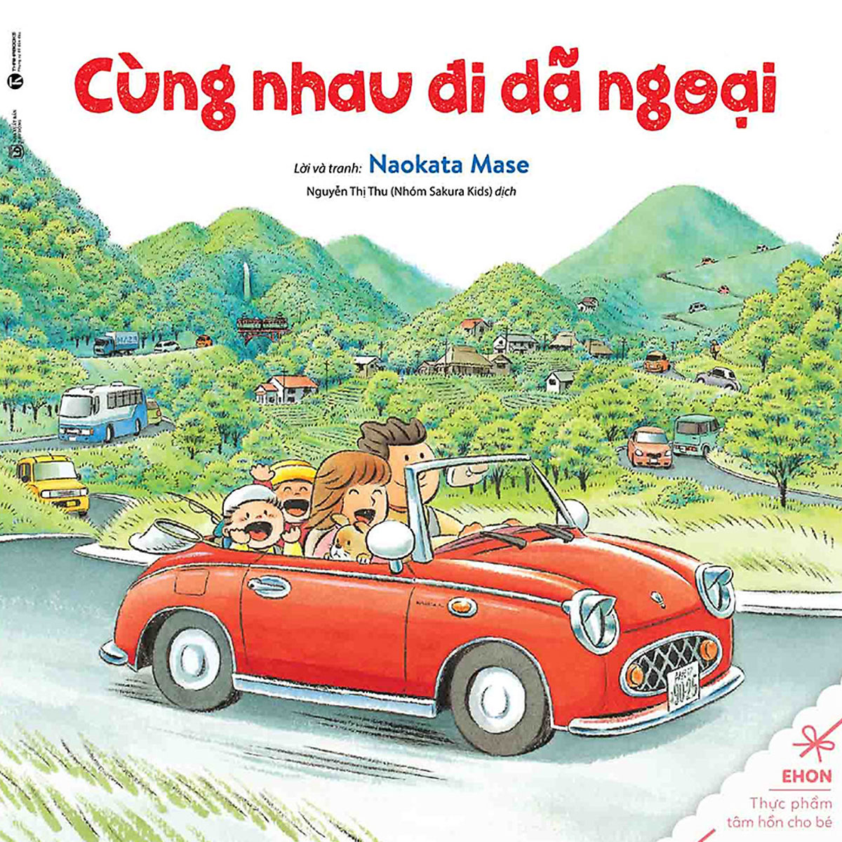 Combo 4 Cuốn Ehon - Tiến Lên Xe Cứu Hỏa + Tàu Điện Di Chuyển Nào! + Đi Dã Ngoại Ngày Mưa + Cùng Nhau Đi Dã Ngoại (TÁI BẢN)