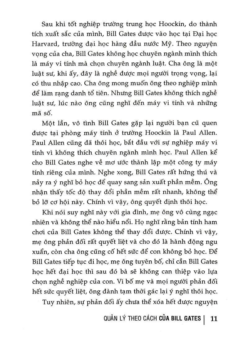 Chiêu Bài Quản Lý Vàng Của Bill Gates
