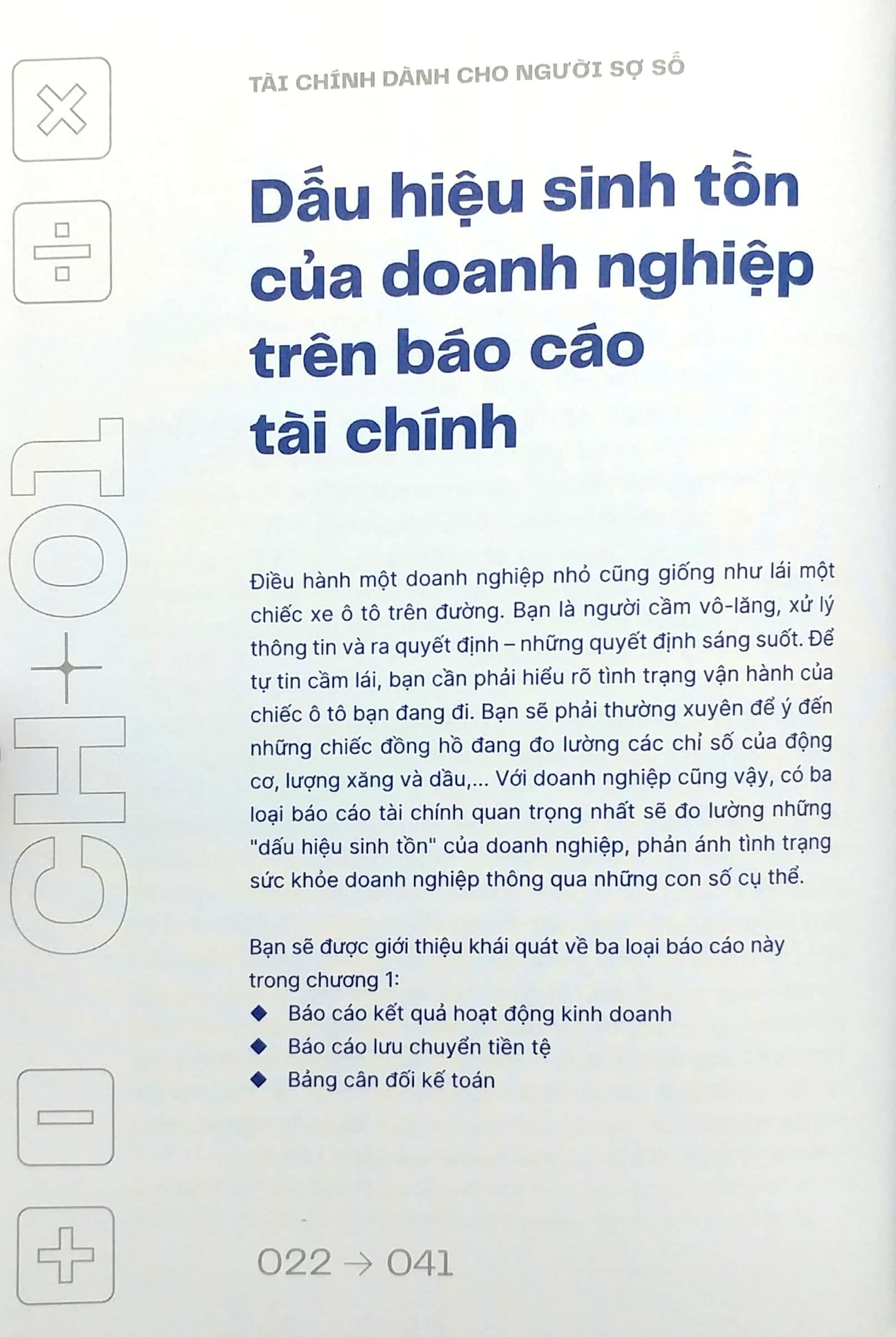 Tài Chính Dành Cho Người Sợ Số - Thực Sự Hiểu Về Tài Chính Doanh Nghiệp Trong Giai Đoạn Sinh Tồn