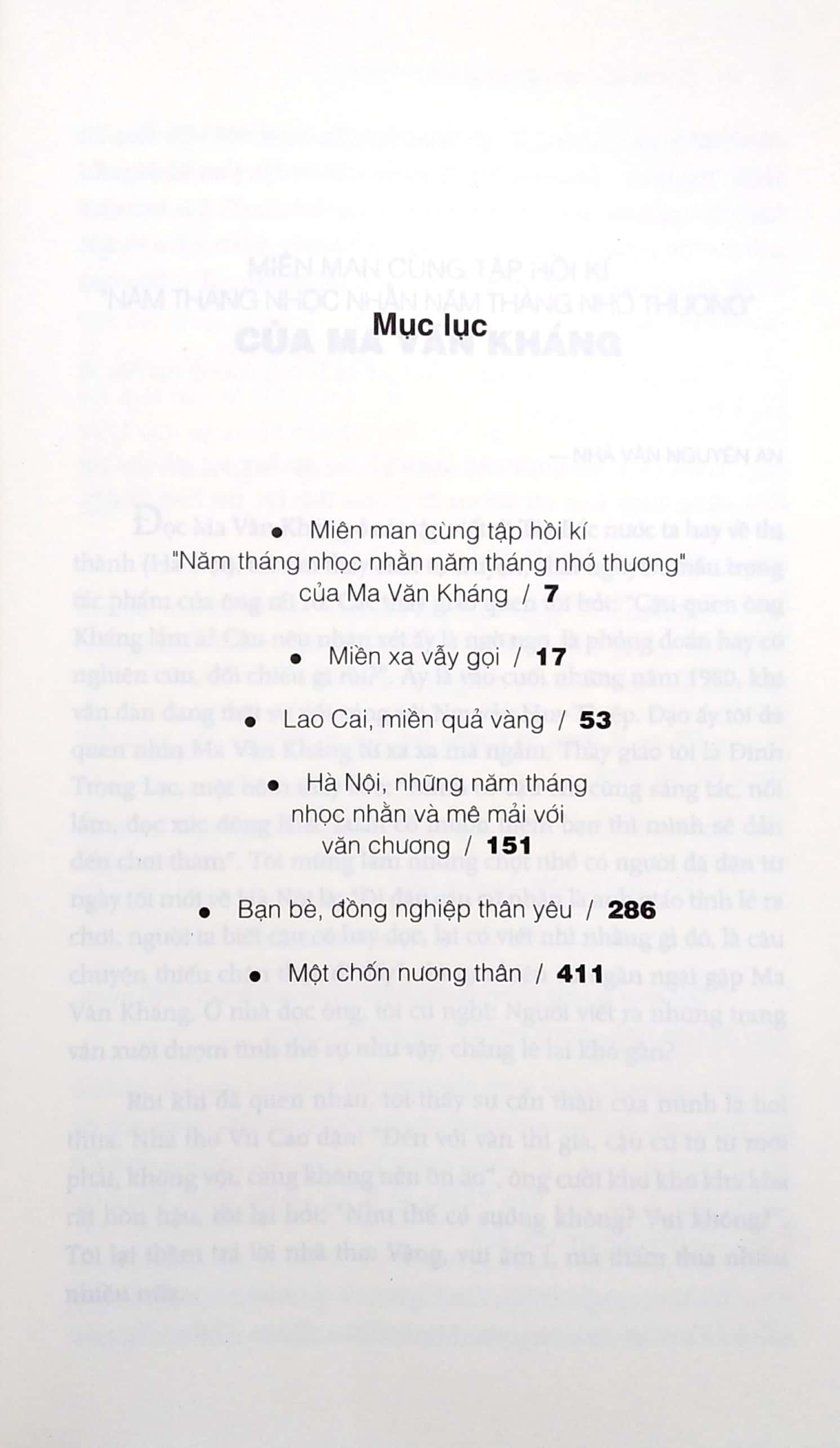 Năm Tháng Nhọc Nhằn Năm Tháng Nhớ Thương