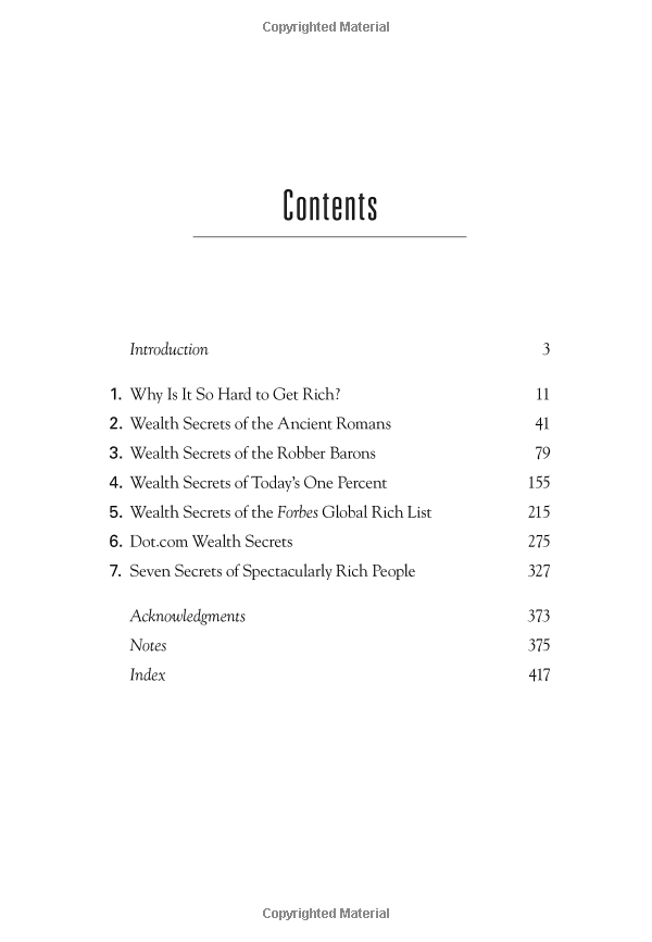 Wealth Secrets