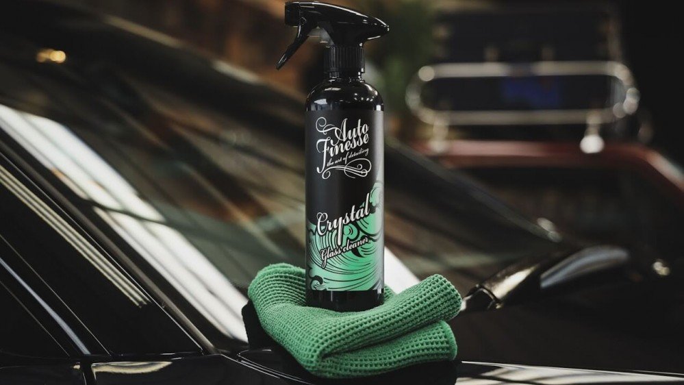 Crystal Glass cleaner 500ml - Dung dịch vệ sinh kính ô tô.Hiệu Auto Finesse