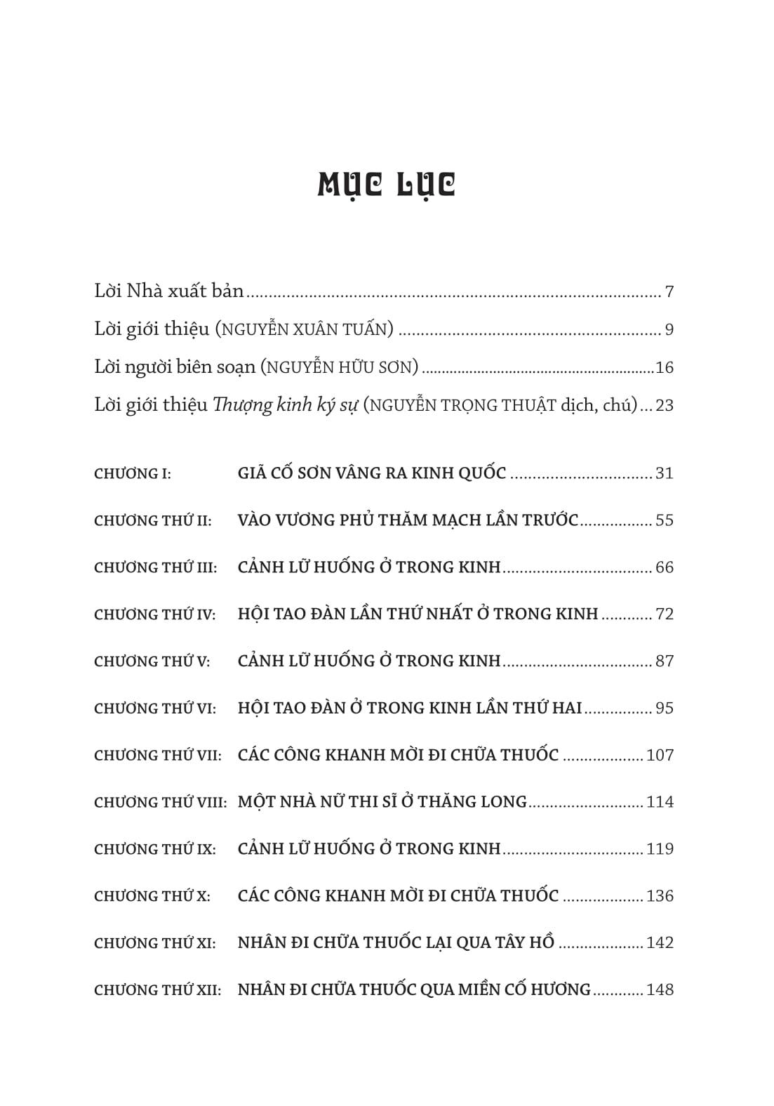 Sách - Thượng Kinh Ký Sự - Bìa Cứng