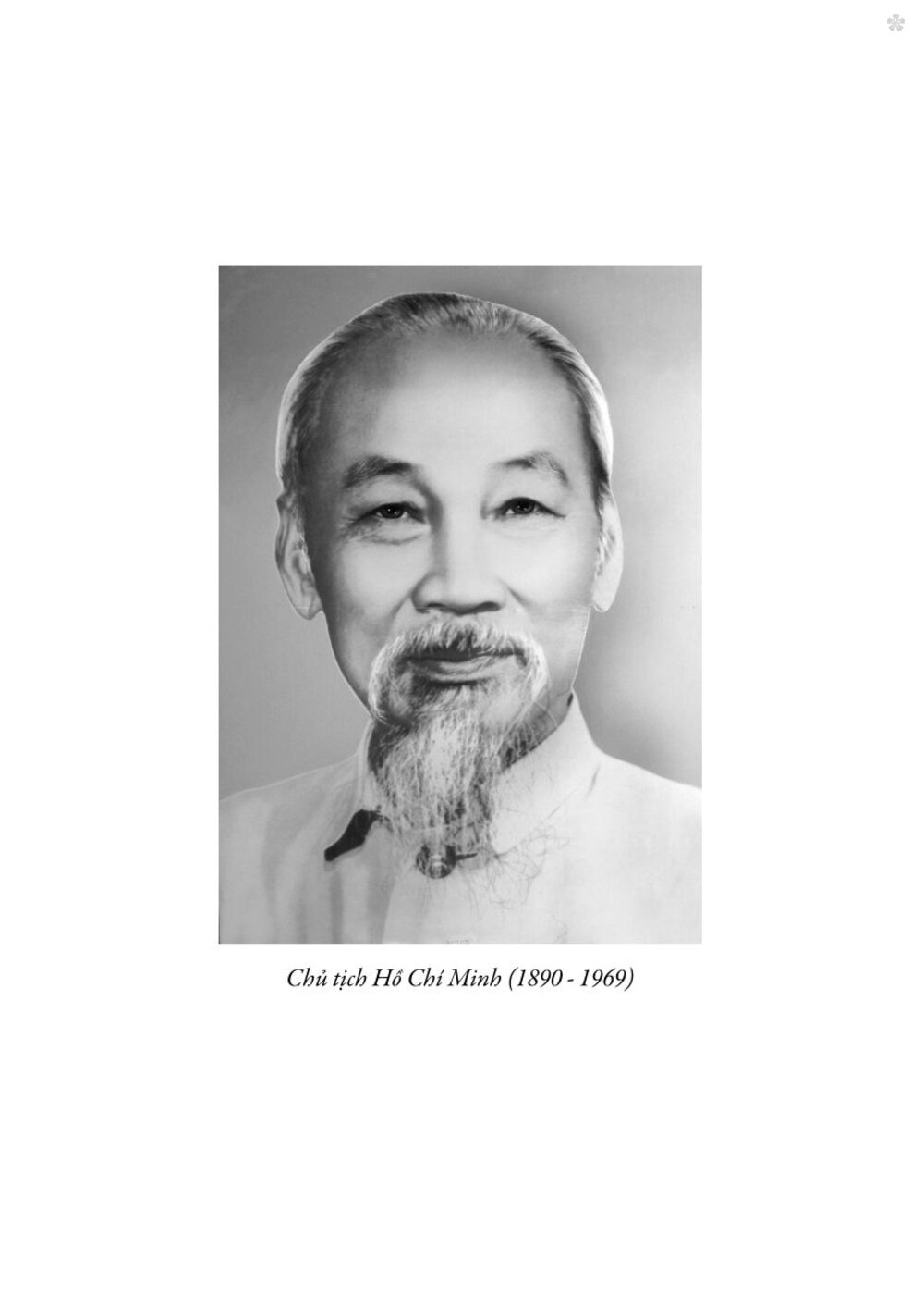 Chủ tịch Hồ Chí Minh - Tiểu sử và sự nghiệp -bản in 2025