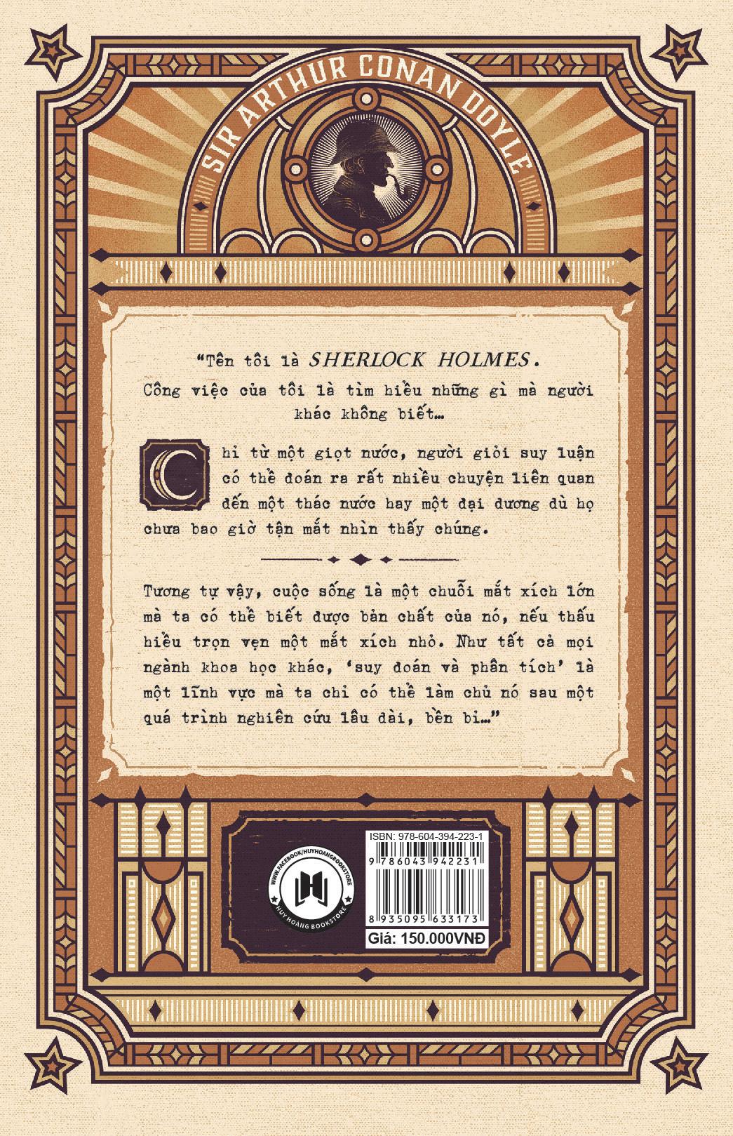 Sherlock Holmes - Tập 1 (Tái Bản 2023)