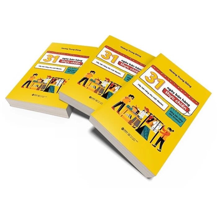 Sách - 31 Ngày Bán Hàng Thực Chiến - Hoàng Trung Dũng - AlphaBooks