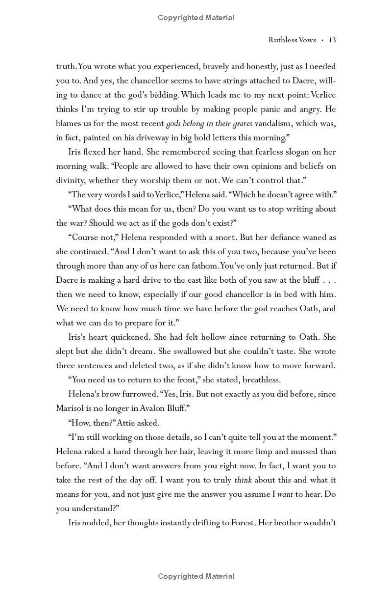 Sách ngoại văn: Letters Of Enchantment - Book 2 - Ruthless Vows