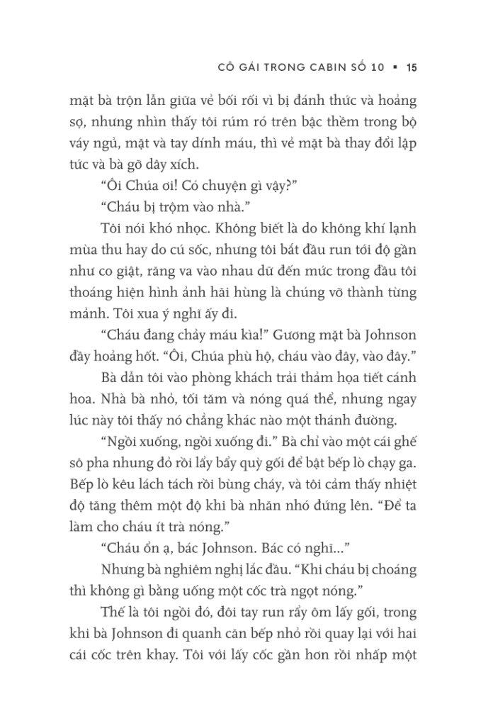 Cô Gái Trong Cabin Số 10