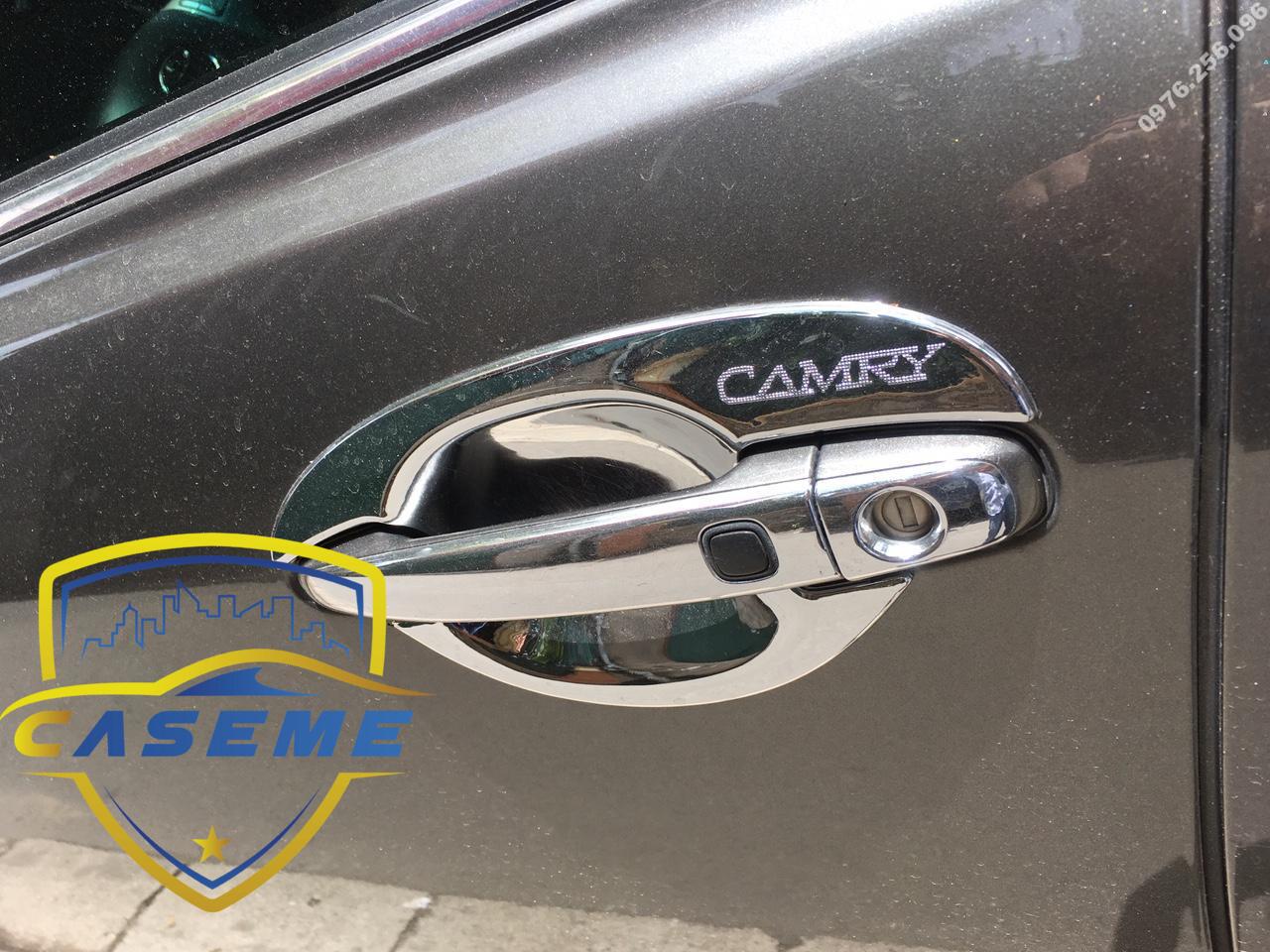 Ốp hõm cửa xe Toyota Camry 2009 - 2013 mạ Crom