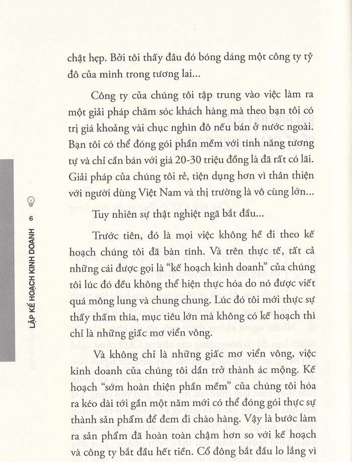 Lập Kế Hoạch Kinh Doanh Cho Người Mới Bắt Đầu