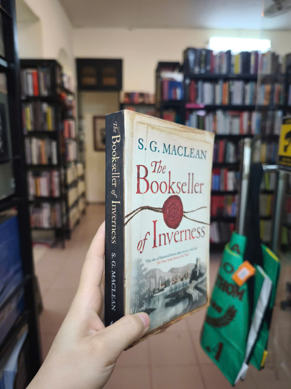 Sách - The Bookseller of Inverness by S.G. MacLean - Historical Fiction /Fiction/ Mystery in English