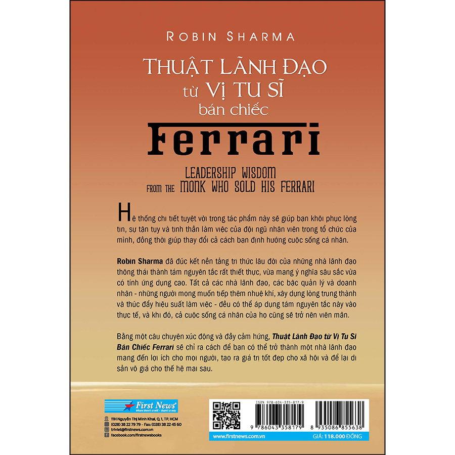 Thuật Lãnh Đạo Từ Vị Tu Sĩ Bán Chiếc Ferrari