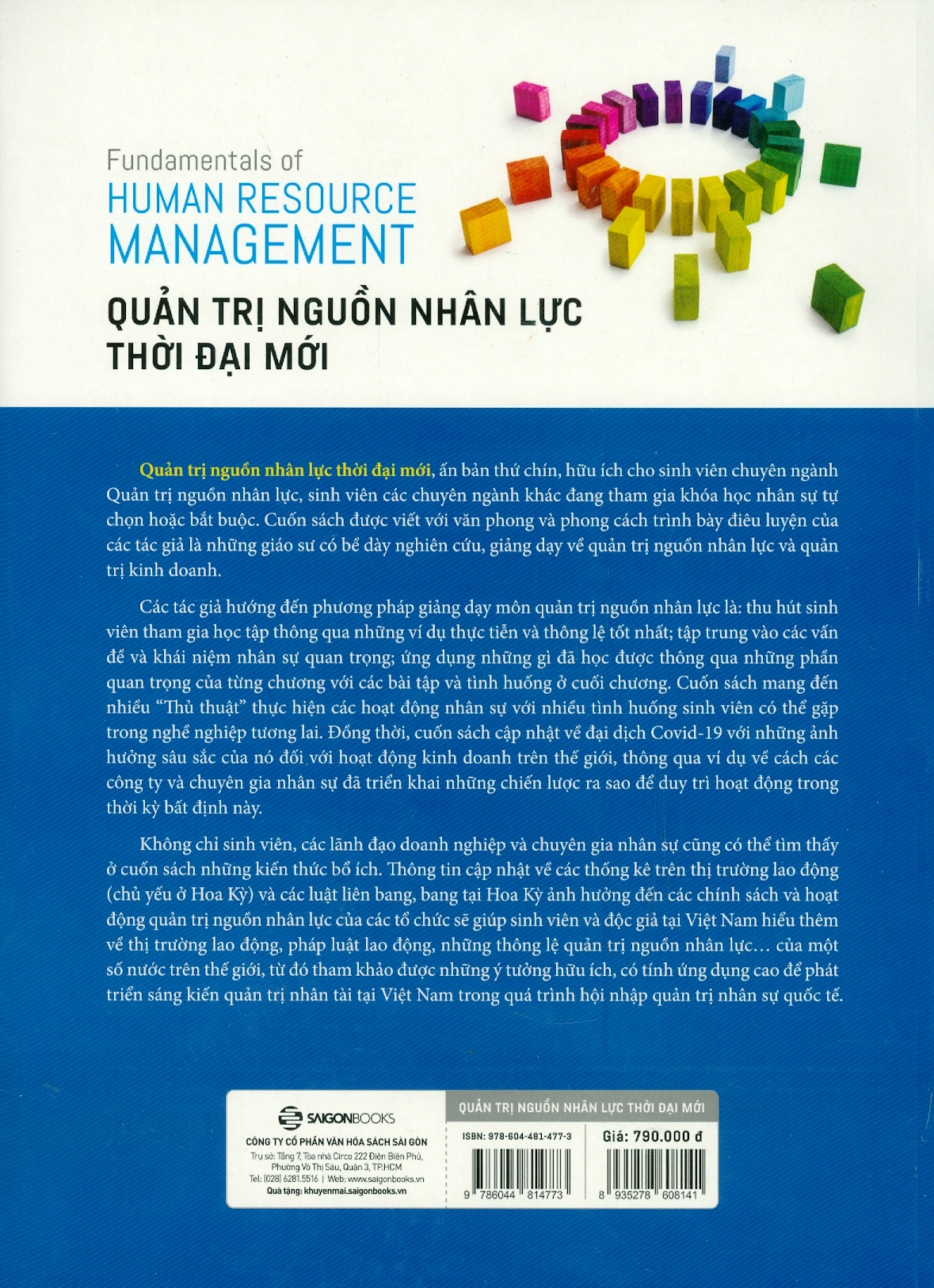 Textbook - Quản Trị Nguồn Nhân Lực Thời Đại Mới - Fundamentals Of Human Resource Management - Raymond A. Noe, John R. Hollenbeck, Barry Gerhart, Patrck M. Wright; Nhóm dịch giả VNHR dịch