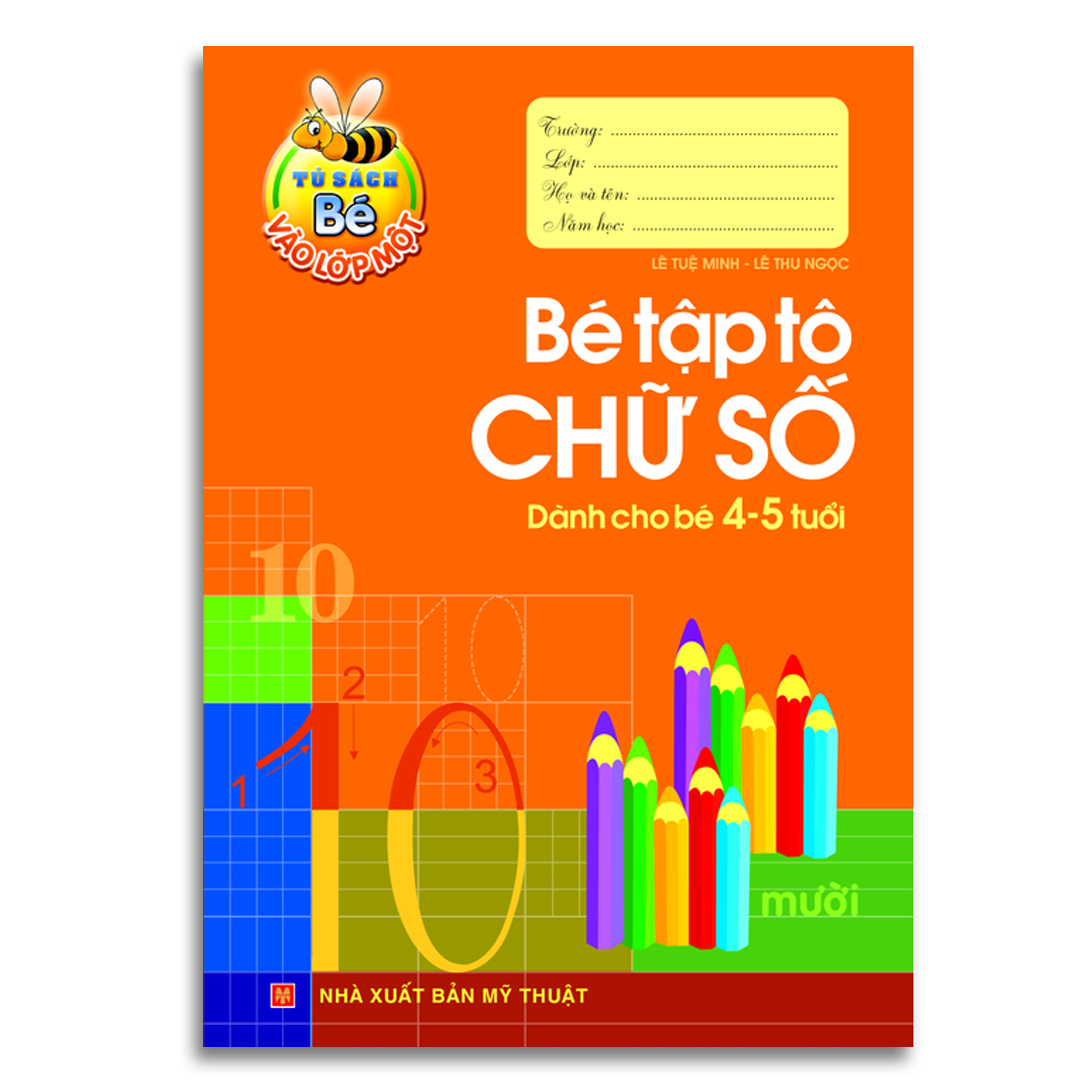 Chuẩn bị cho bé vào lớp môt ( Bộ 6 cuốn) - Dành cho bé 4 -5 tuổi