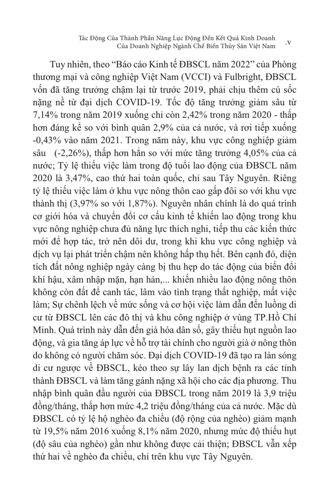 Sách Chuyên Khảo Tác Động Của Thành Phần Năng Lực Động Đến Kết Quả Kinh Doanh Của Doanh Nghiệp Ngành Chế Biến Thuỷ Sản Việt Nam