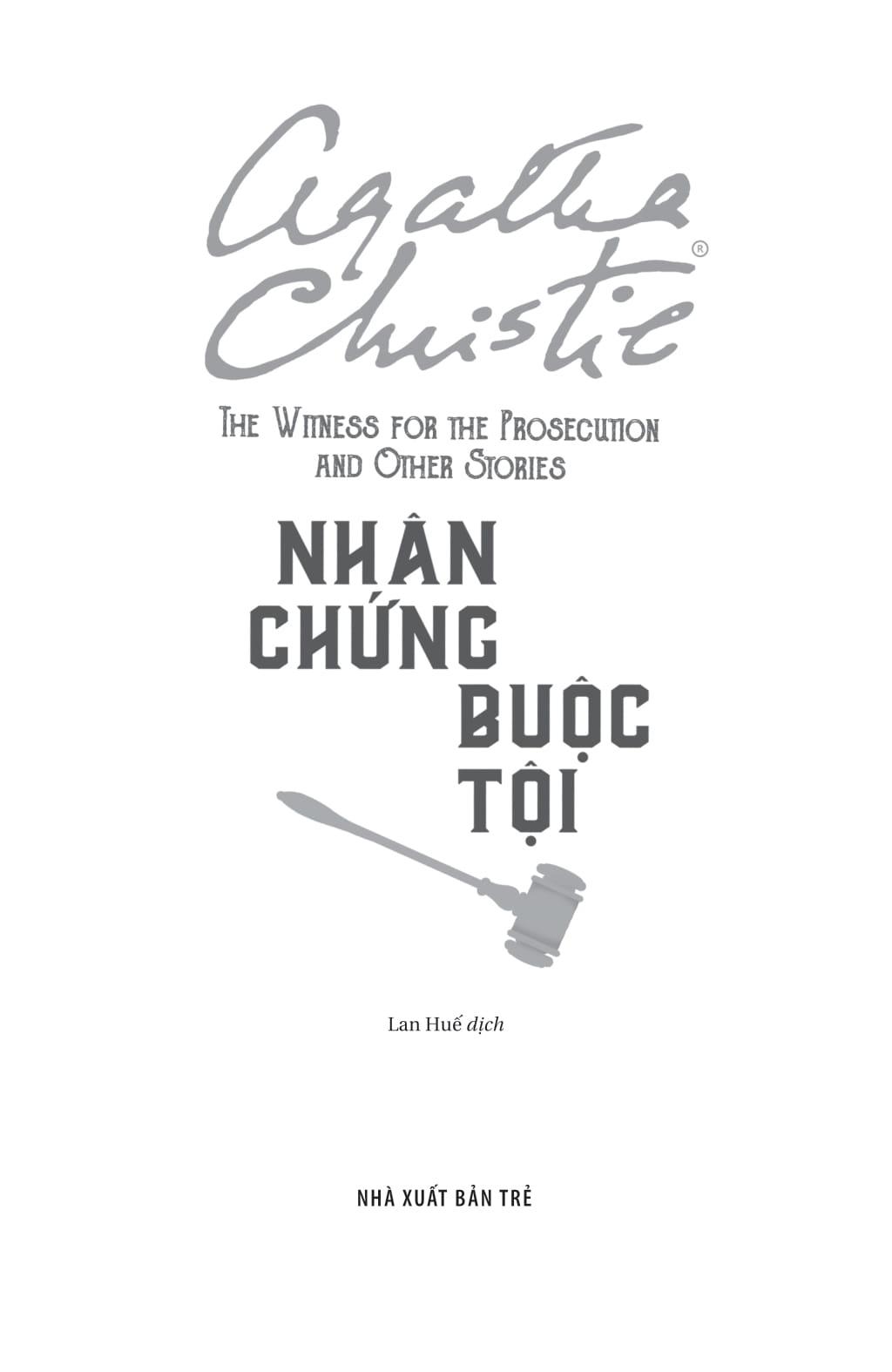 Nhân Chứng Buộc Tội - The Witness For The Prosecution