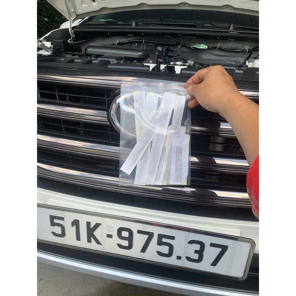 20 Bộ Giấy Cà Số Khung Số Máy Ô Tô Xe Máy | Cắt Sẵn Tiện Dùng | Cắt Sẵn Thành Bộ, Dễ Dùng Cho Thợ – 20 Bộ/Gói