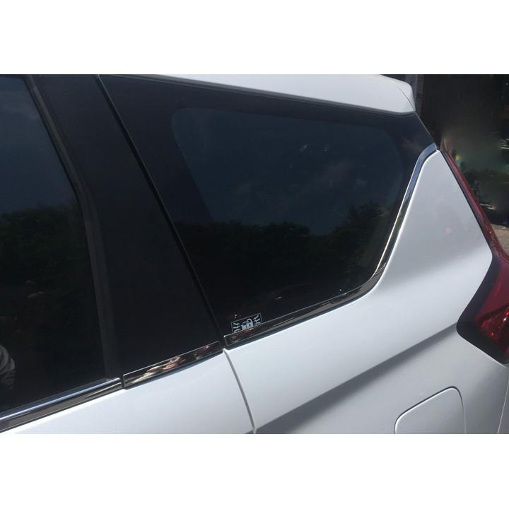 Nẹp Chân Kính + Viên Cong Kính Inox Dành Cho Xe Ertiga 2019 2020