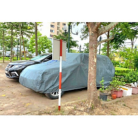 Bạt phủ ô tô chất liệu vải không dệt cao cấp thương hiệu MACSIM dành cho Toyota Land Cruiser màu ghi - sử dụng trong nhà, ngoài trời