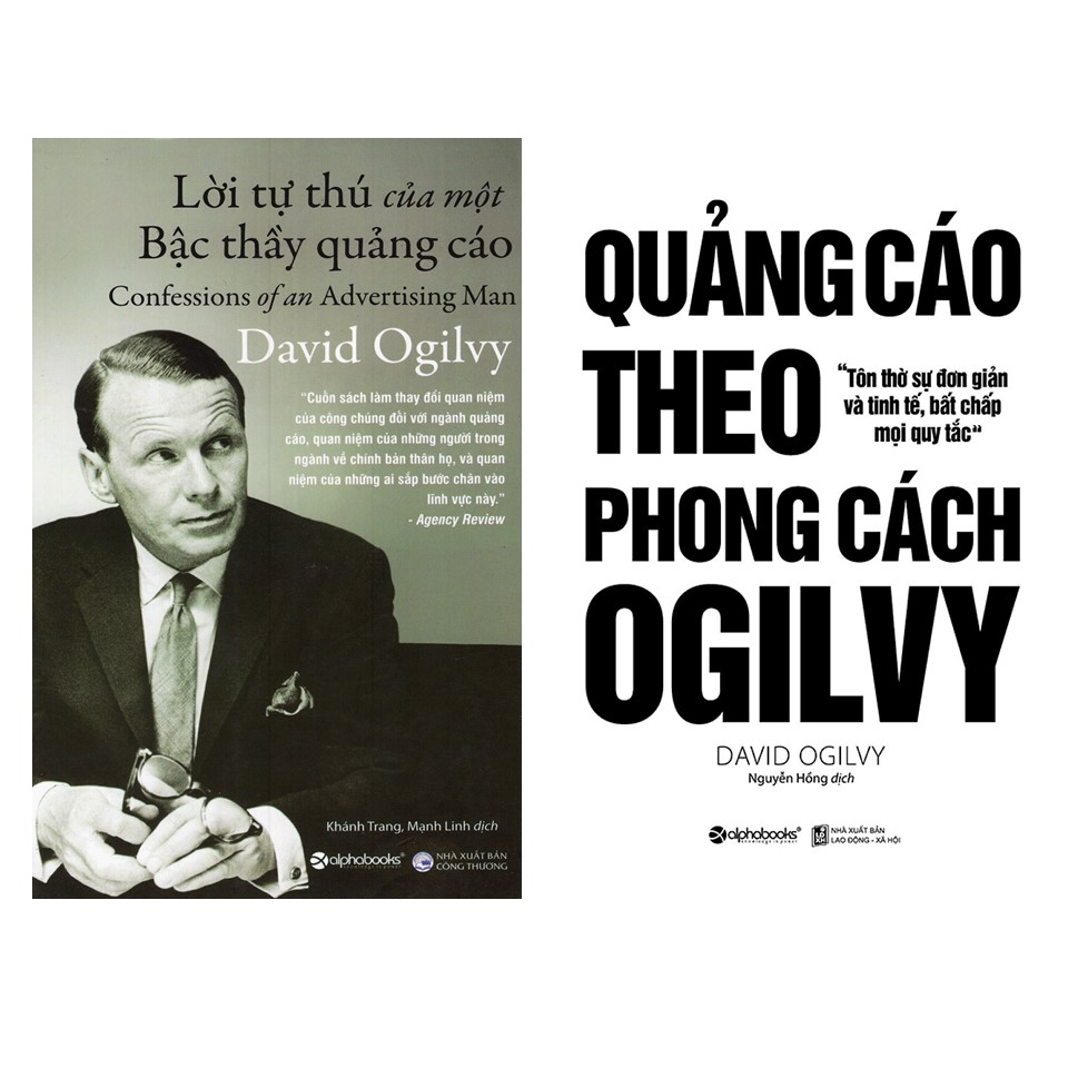 Combo David Ogilvy: Lời Tự Thú Của Một Bậc Thầy Quảng Cáo + Quảng Cáo Theo Phong Cách Ogilvy