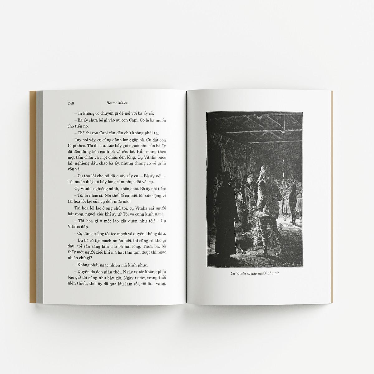 Sách - Không Gia Đình - Bìa Hoa - Đông A