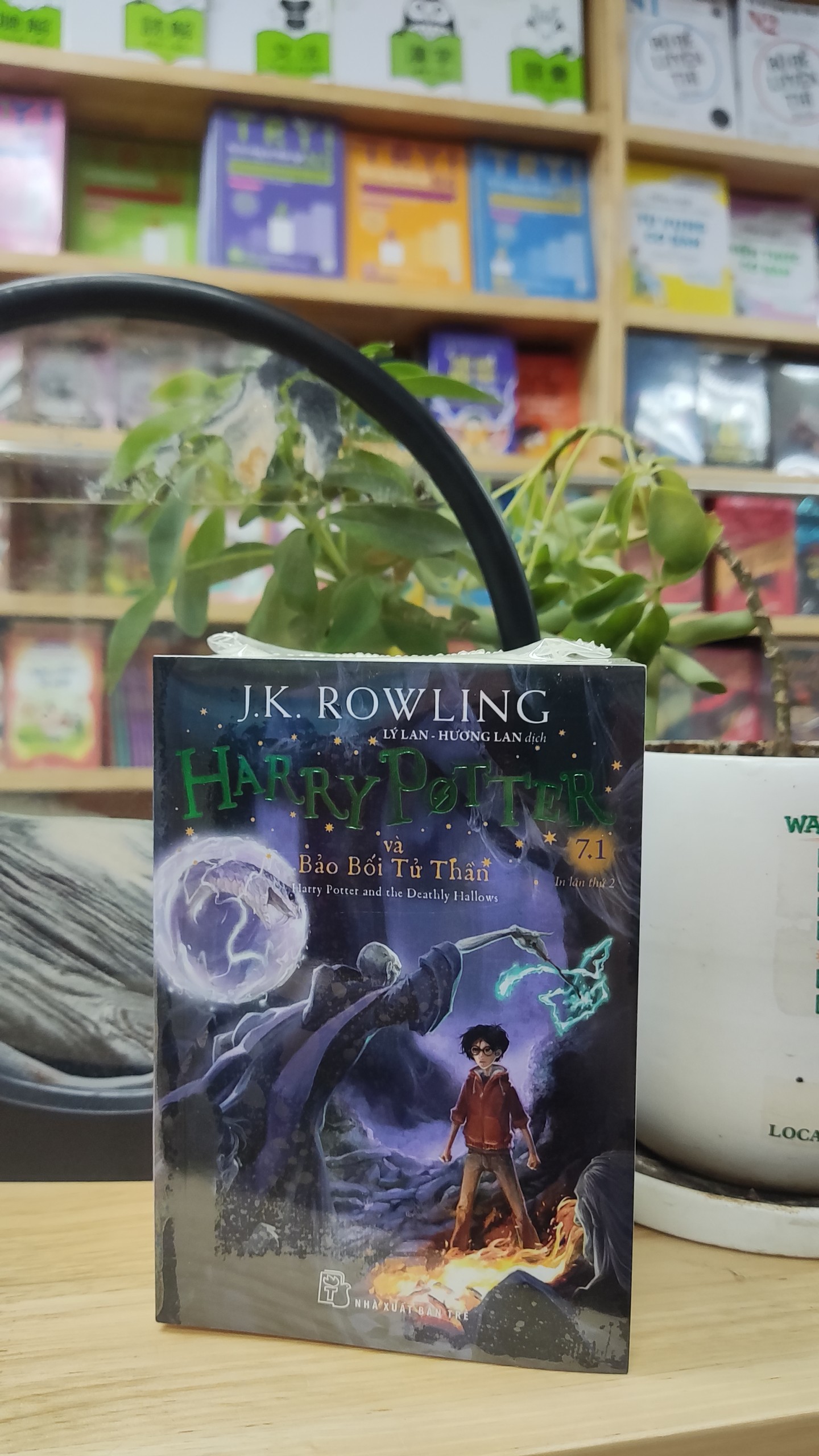 Sách - Harry Potter và Bảo Bối Tử Thần - Tập 7 (set 5 cuốn) - khổ nhỏ (NXBT)
