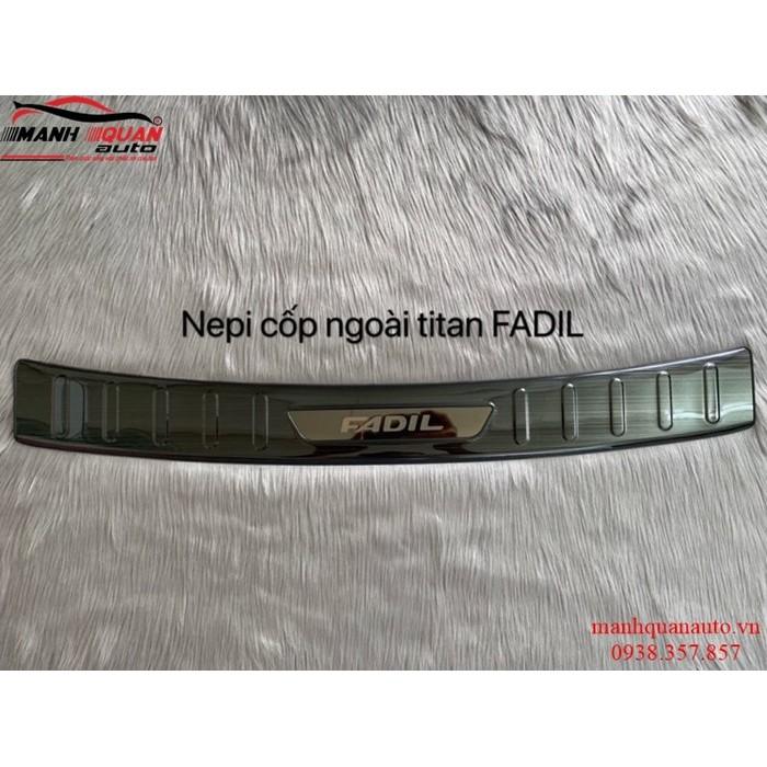Chống trầy cốp dành cho Fadil 2019 2020 2021 mẫu titan