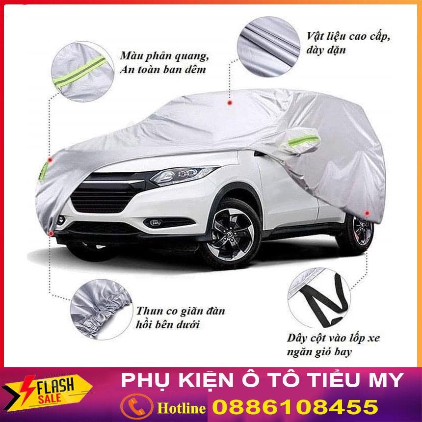 Bạt Phủ Xe Ô Tô Ford EcoSport, Everest, Escape, Focus, Explorer, Ranger - Chất Liệu Bạt Tráng Nhôm 3 Lớp