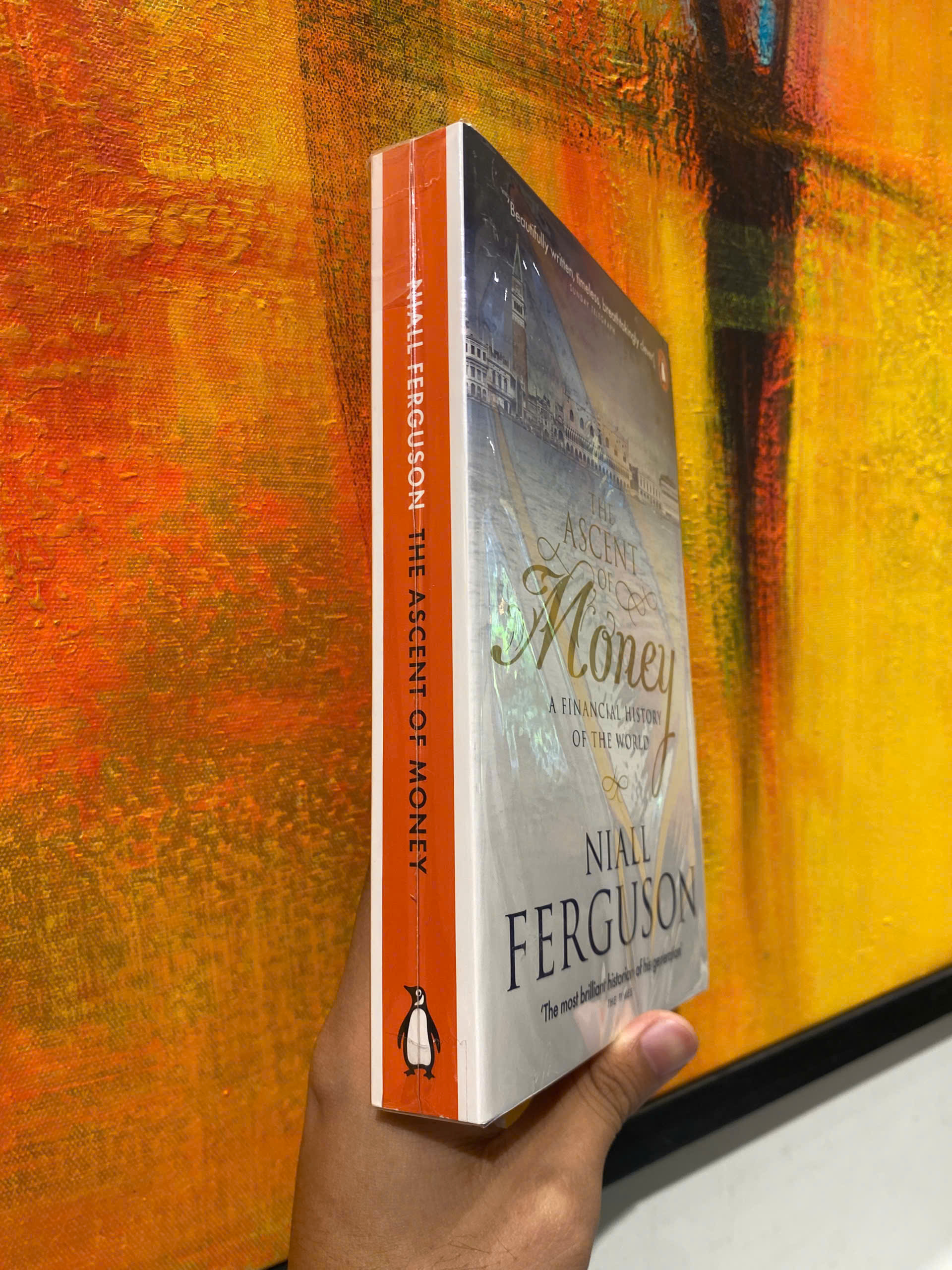 Sách - The Ascent Of Money by Niall Ferguson - History / Economics / Finance Nonfiction - English Book