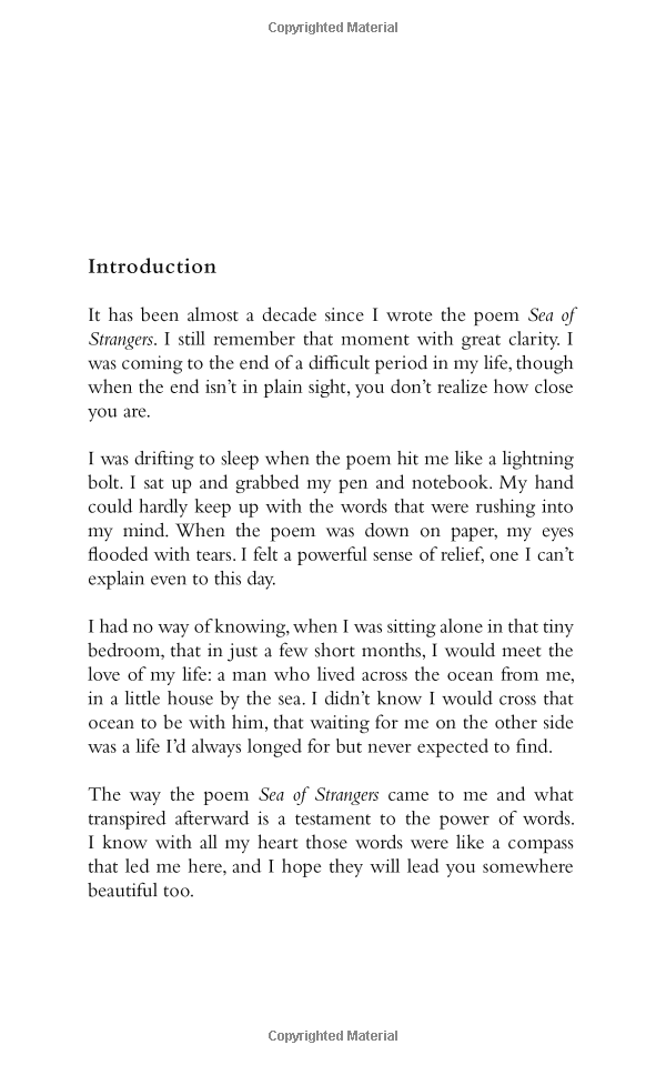 Sea Of Strangers: Poetry & Prose