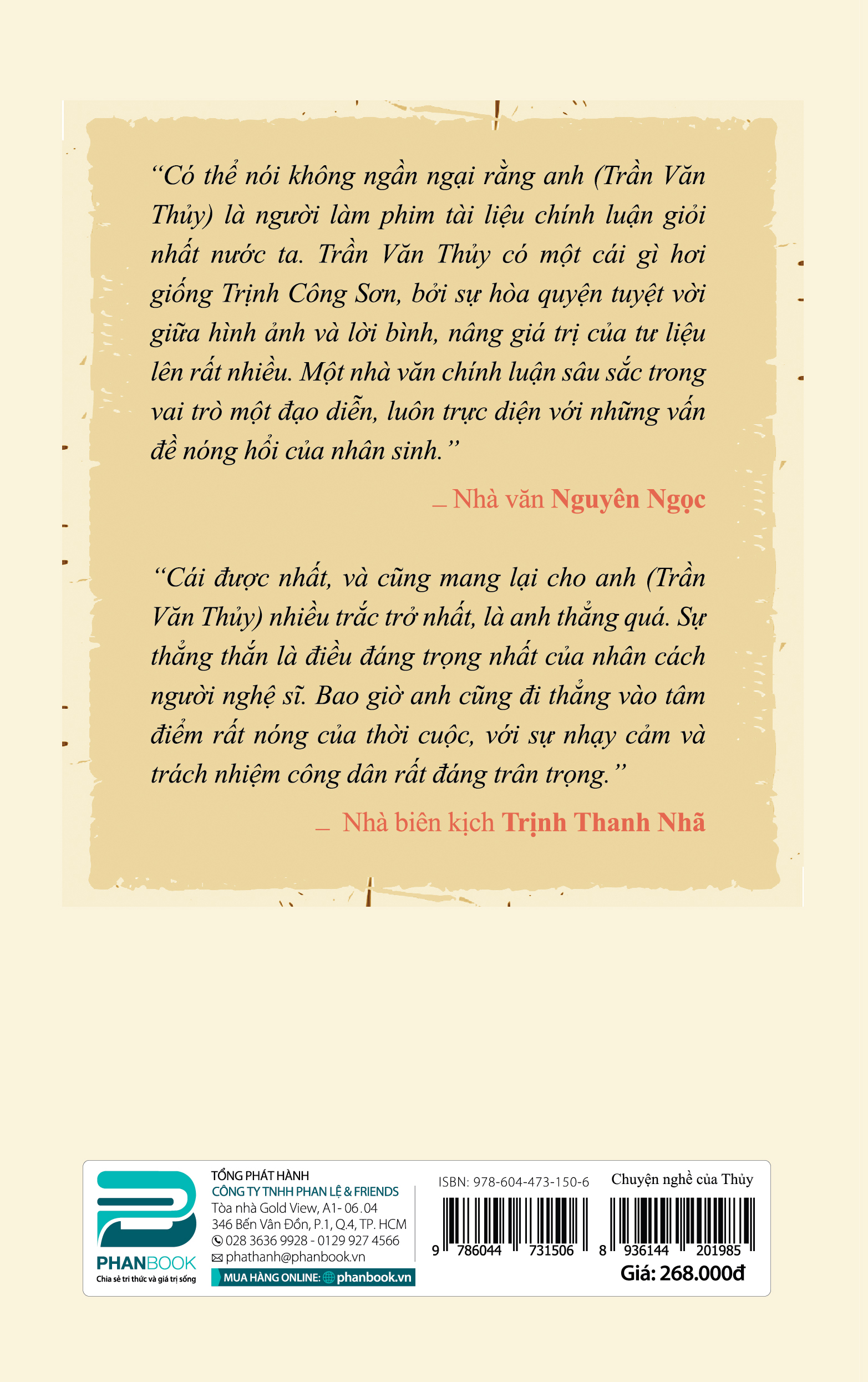 Chuyện Nghề Của Thủy - Hồi ký
