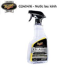 Chai vệ sinh kính tạo hiệu ứng lá sen Meguiar